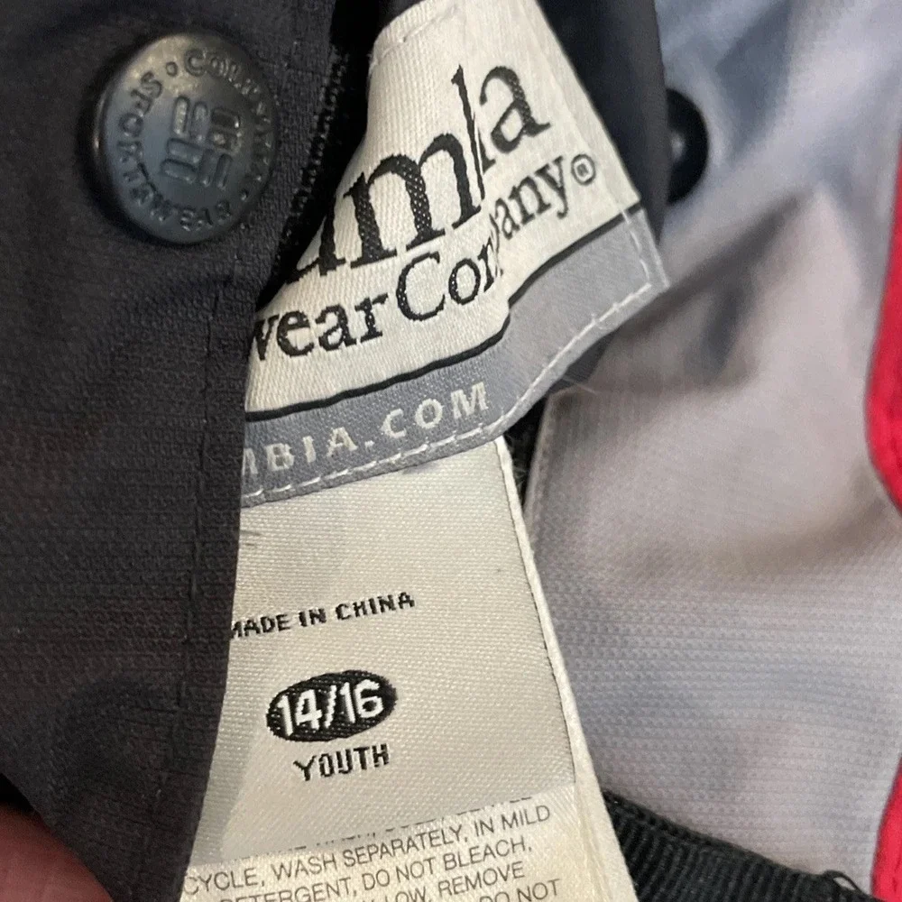 Columbia Jacket Vertex Reversible Coat Youth 14/16‎ Ski Winter Outdoor Snowboard